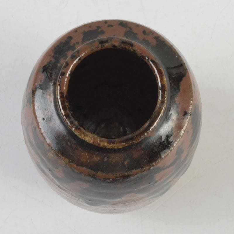 茶道具 瀬戸焼 古瀬戸 茶入 銘八千代 仕覆二点 即中斎極め箱