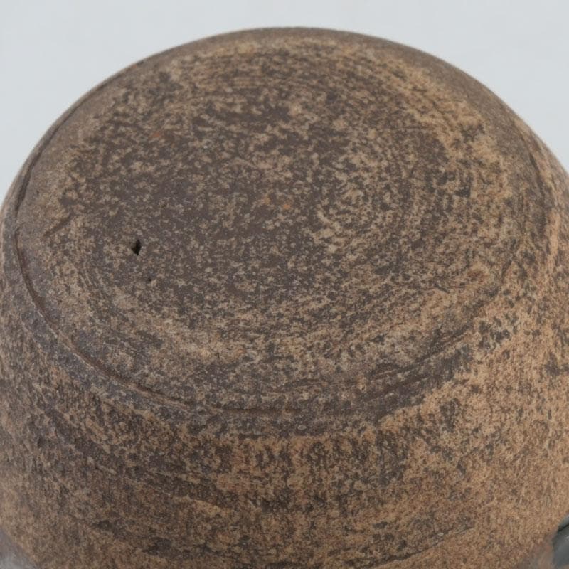 茶道具 瀬戸焼 古瀬戸 茶入 銘八千代 仕覆二点 即中斎極め箱