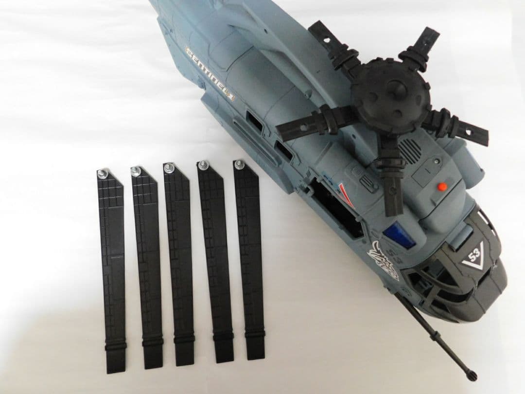 トゥルーヒーロー U-53 ヘリコプター 約80㎝とオマケヘリ!のジャンク玩具!