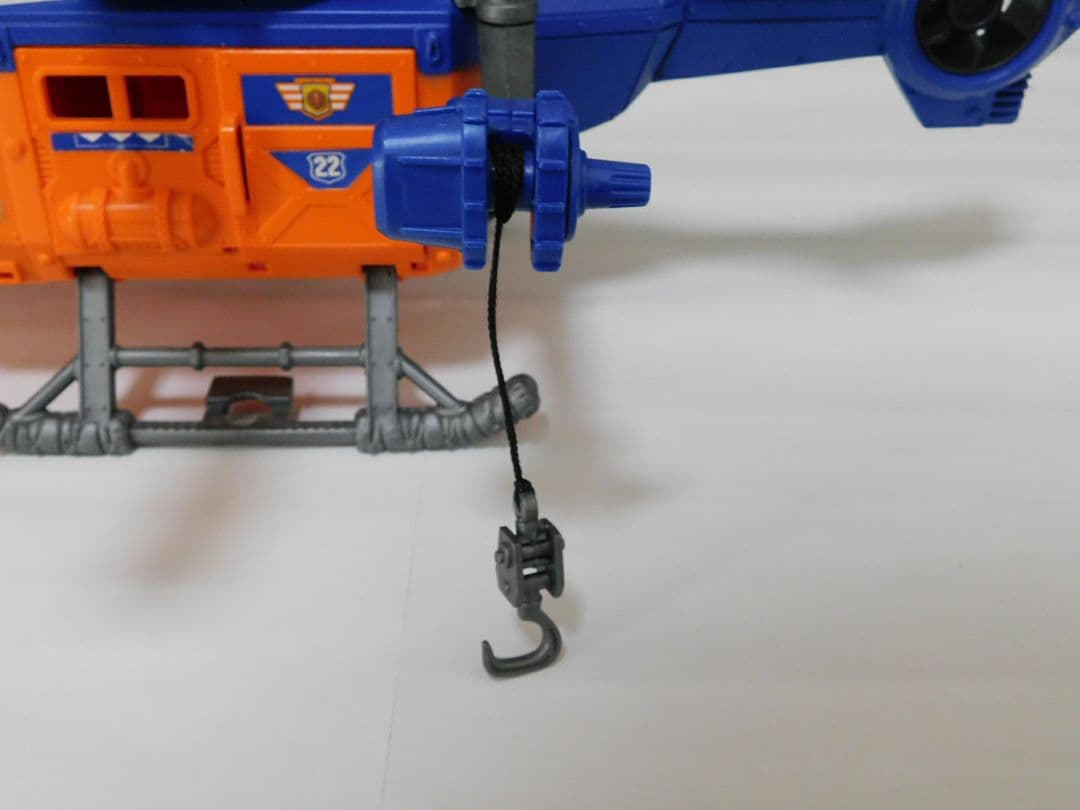 トゥルーヒーロー U-53 ヘリコプター 約80㎝とオマケヘリ!のジャンク玩具!