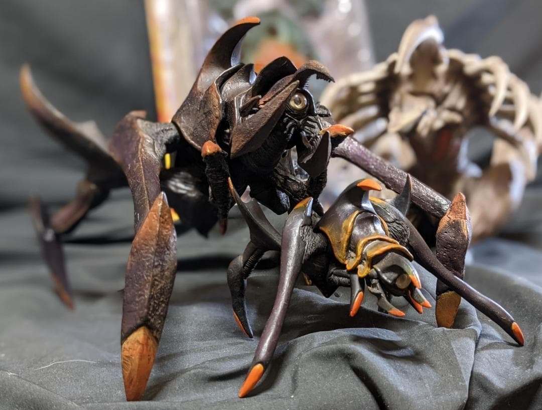 平成ガメラ2レギオン来襲（エクスプラス）ソフビフィギュア2体セット