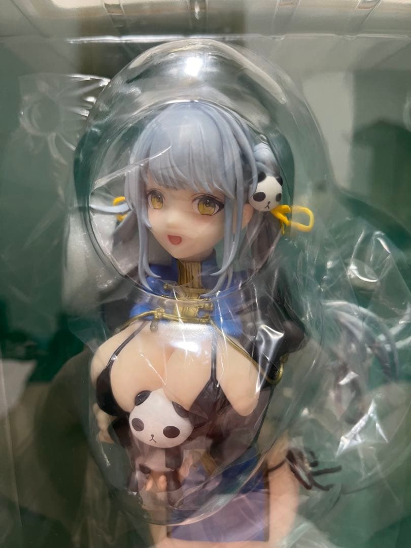 煎茶イラスト ぱんだちゃん （チャイナドレス）完成品フィギュア