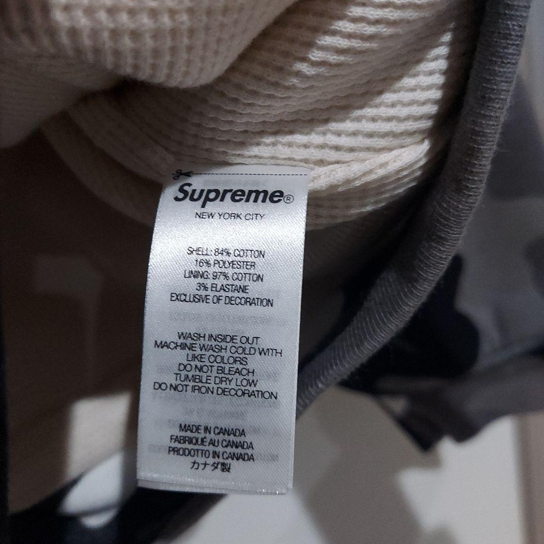 SUPREME 迷彩ジップアップパーカー フーディ