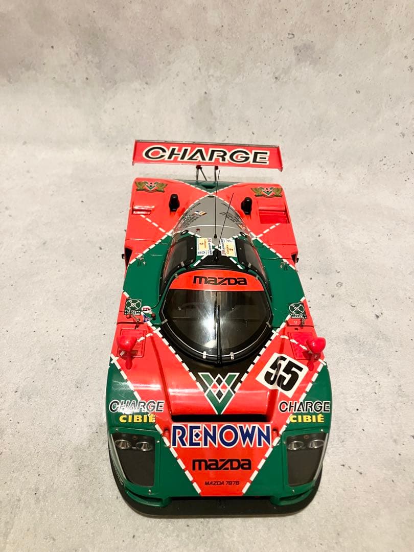 オートアート 1/18 787B MAZDA 箱無し ディスプレイケース付