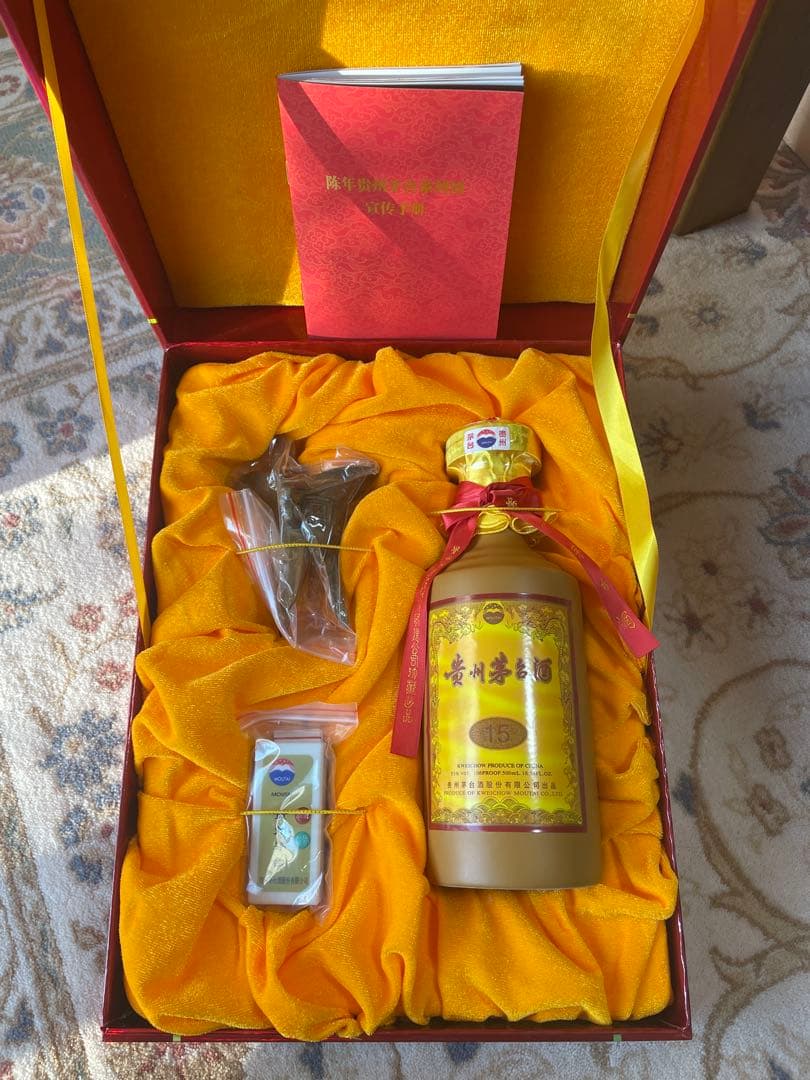 入手困難 】貴州茅台酒15年 500ml 高級酒 マオタイ