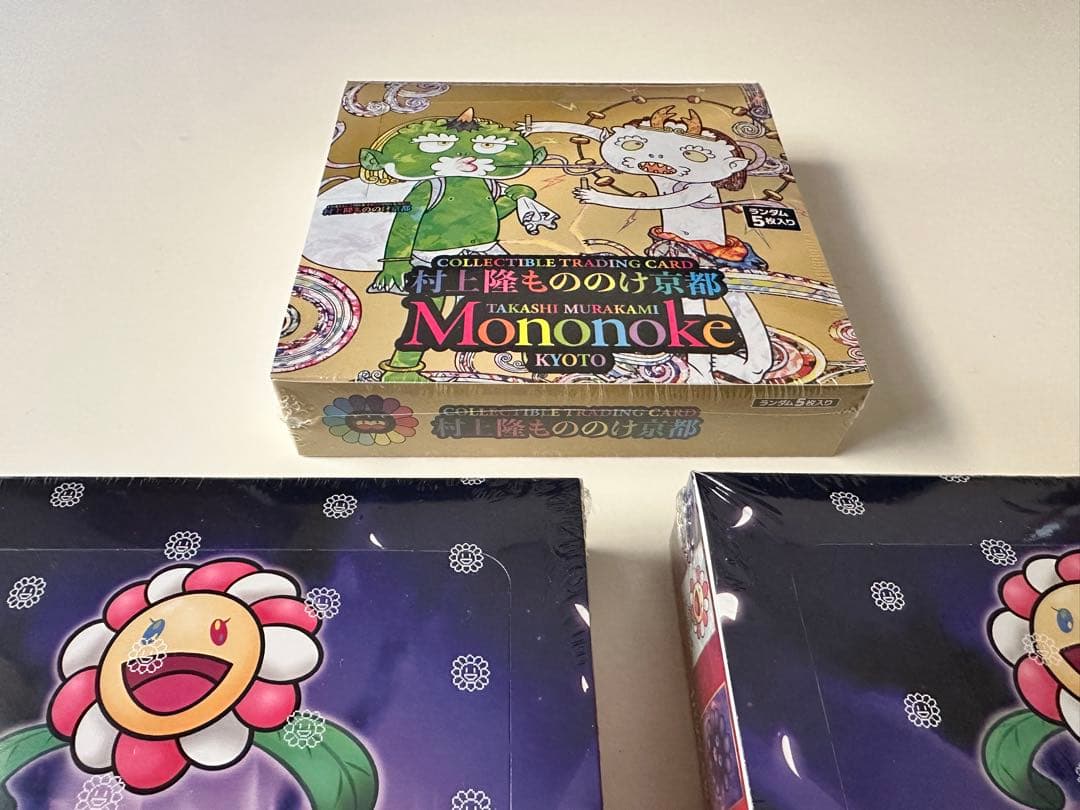 村上隆　もののけ京都1BOX、108フラワーズ REVISED 2BOX 日本語