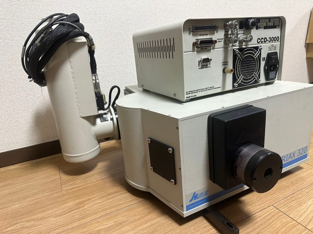 Y*e様 Horiba CCD-3000V & TRIAX 320 分光器