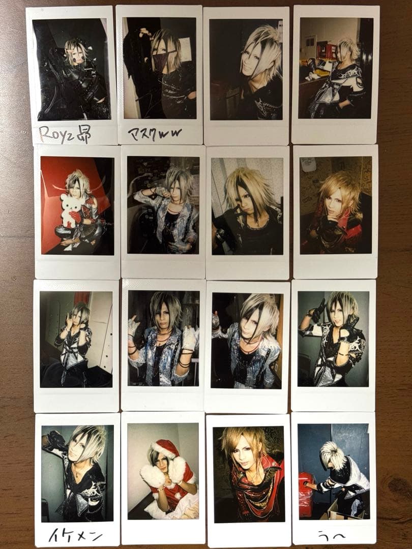 Royz 昴さん過去チェキ 16枚セット　コスプレ　サンタ　サイン　リラックマ Royz 昴さん過去チェキ 16枚セット コスプレ サンタ サイン リラックマ