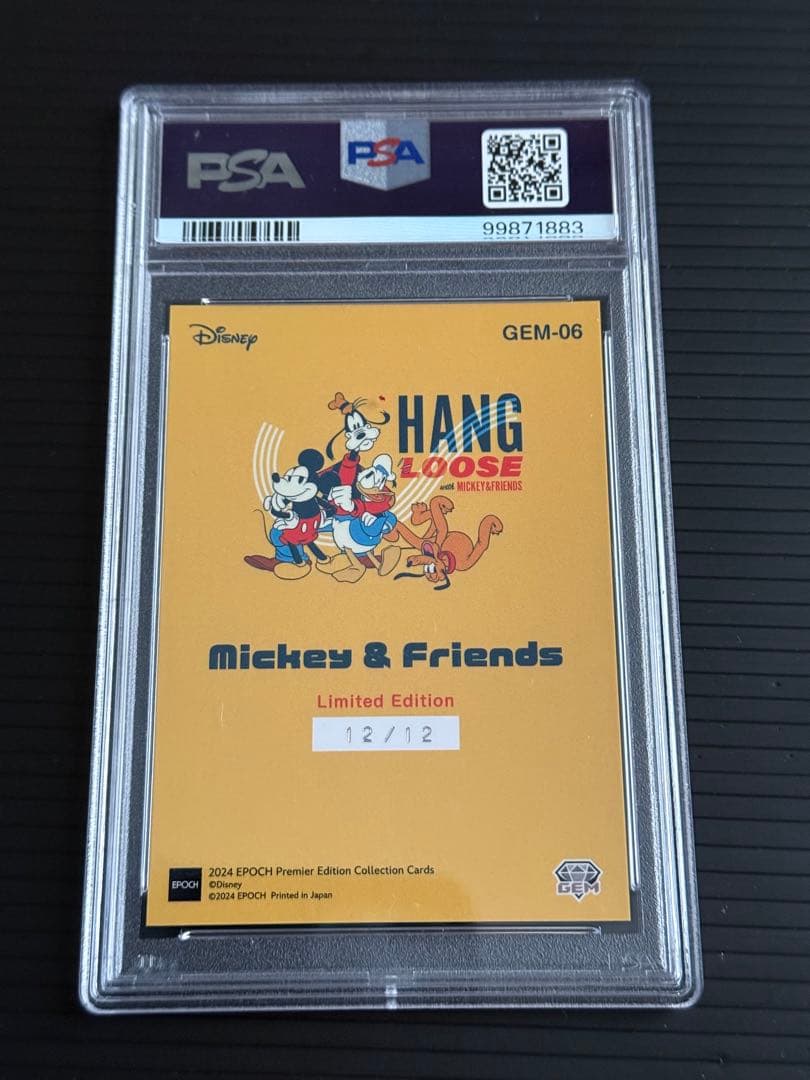 世界12枚限定 2024DisneyEpochスペシャルインサートカード