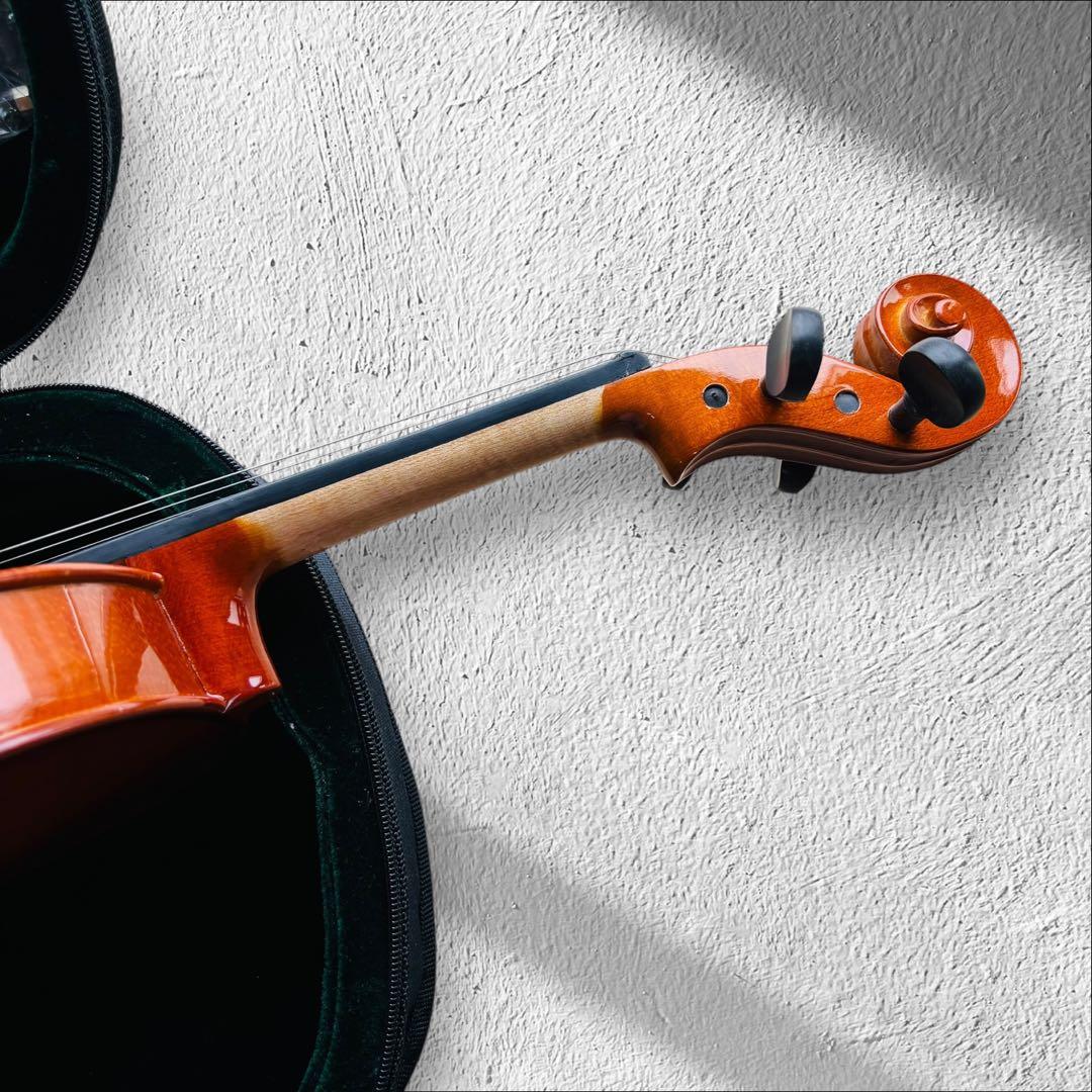 【美品】カルロジョルダーノ4/4 バイオリン本体 4弦 弓、ケース付き