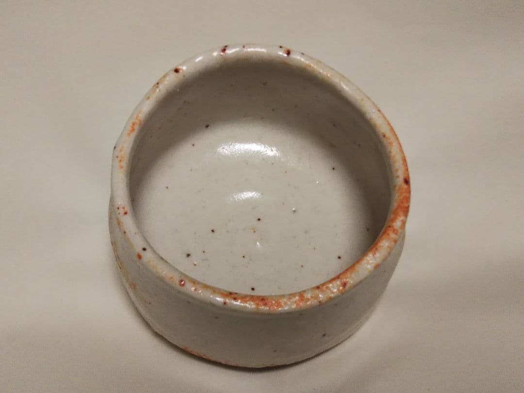 加藤景秋作 志野茶盌 共箱有 - メルカリ