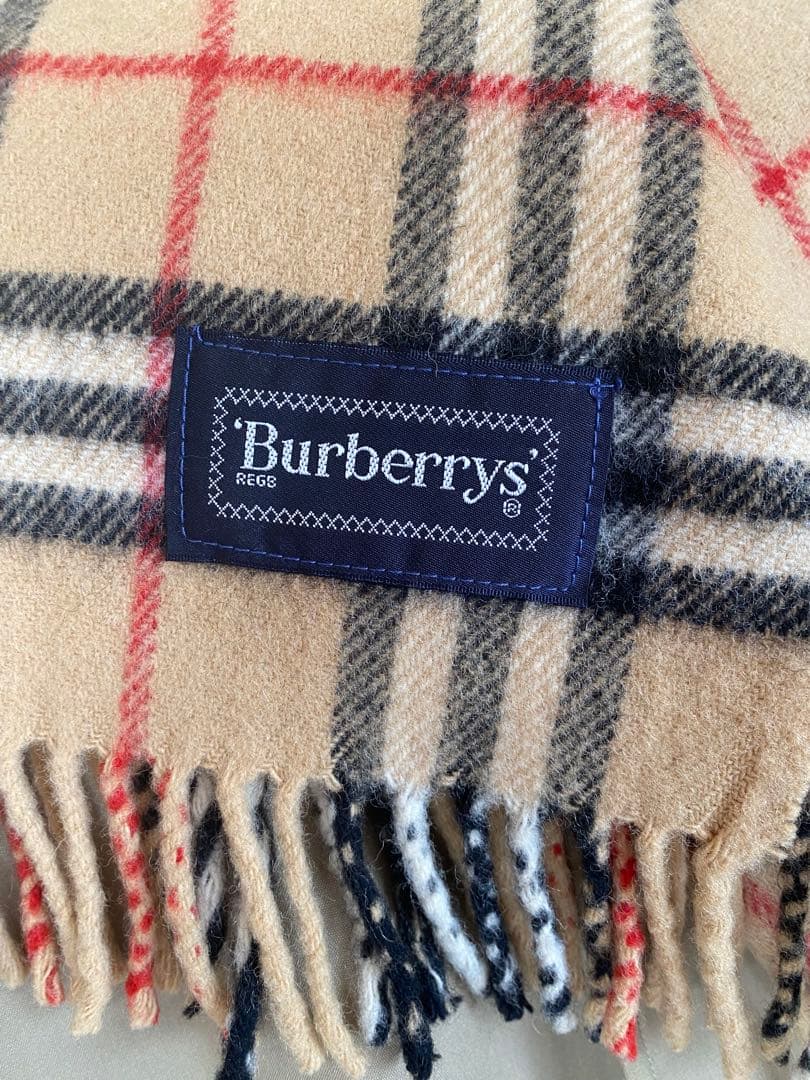 BURBERRY バーバリー ・大判 ストール マフラー ブランケット 値下げ