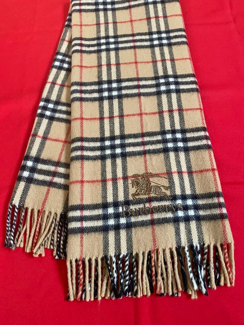 BURBERRY バーバリー ・大判 ストール マフラー ブランケット 値下げ