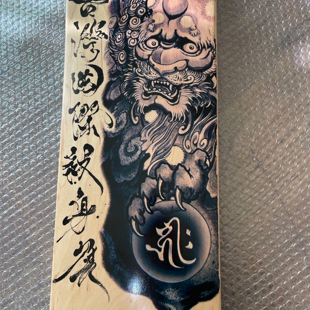 希少　限定品　スケートボード　タトゥー　刺青　台湾　tattoo デッキ