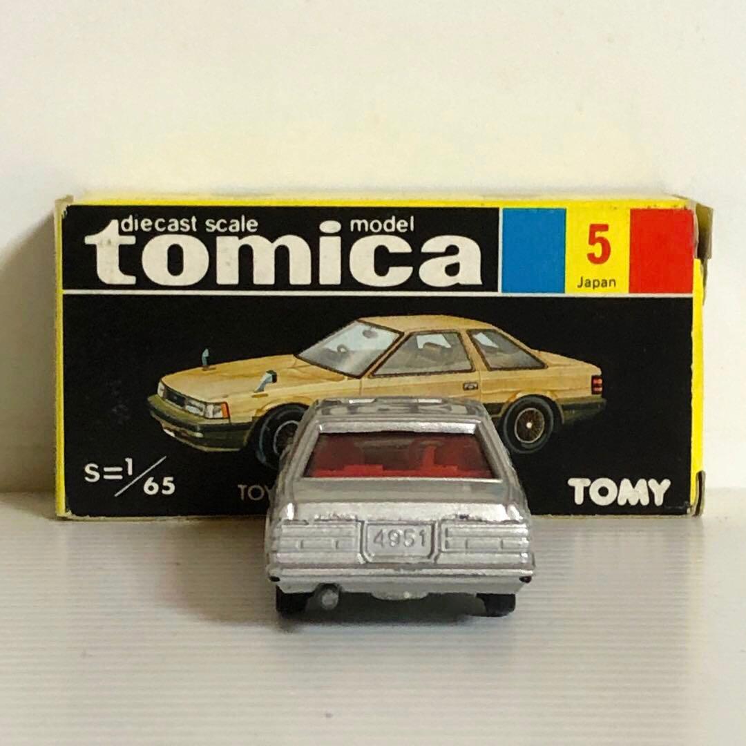 トミカ黒箱　No.5 トヨタ ソアラ 2800GT エクストラ(スーパーギフト)