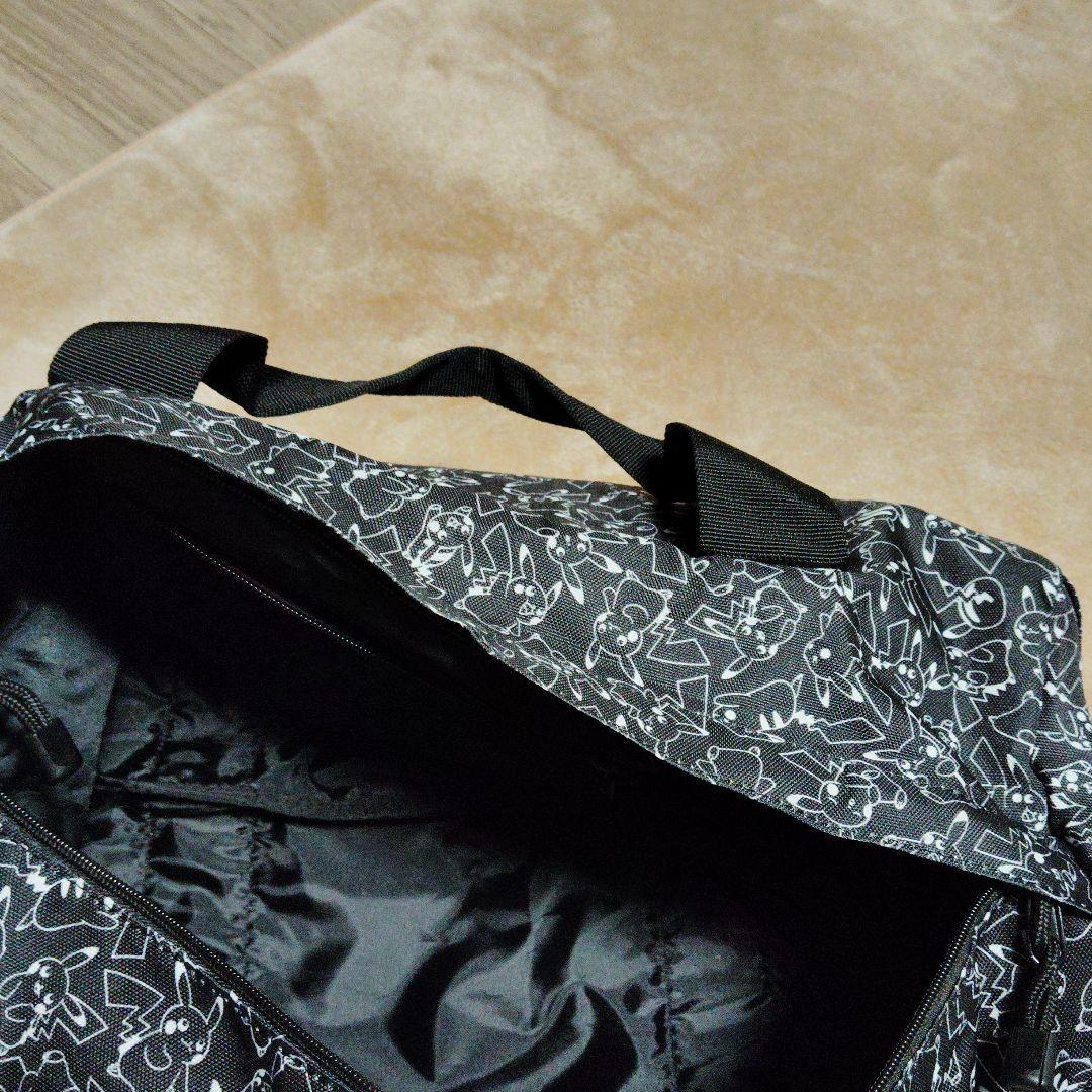 ピカチュウ ポケモン センター outdoor コラボ ボストン バッグ 黒