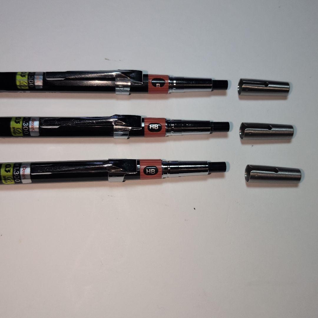 ぺんてる PMGメカニカグラフ 製図 廃盤シャーペンシャープペンシル 3本