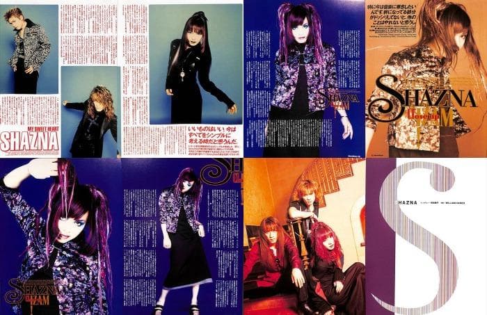 SHAZNA シャズナ 切り抜き 350P ほぼ欠けなし貴重インディーズ～