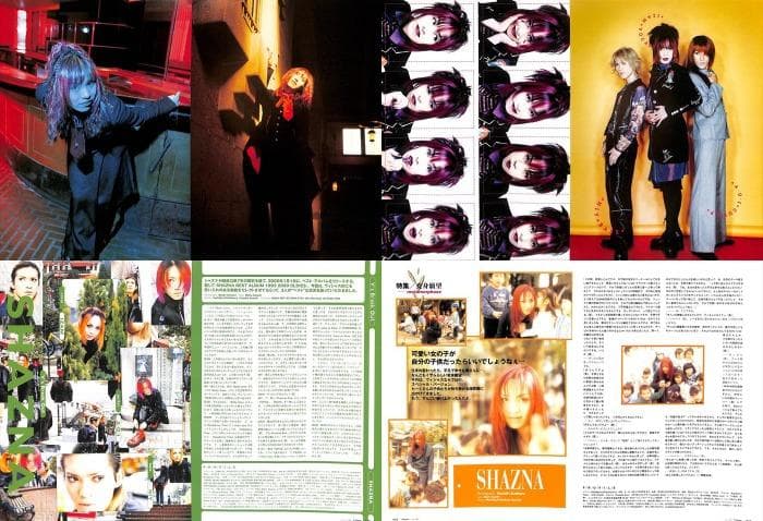 SHAZNA シャズナ 切り抜き 350P ほぼ欠けなし貴重インディーズ～