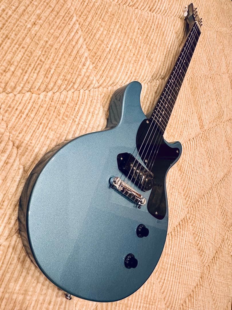 送料込み】レスポールジュニアタイプPelham Blue ぼっちざろっく