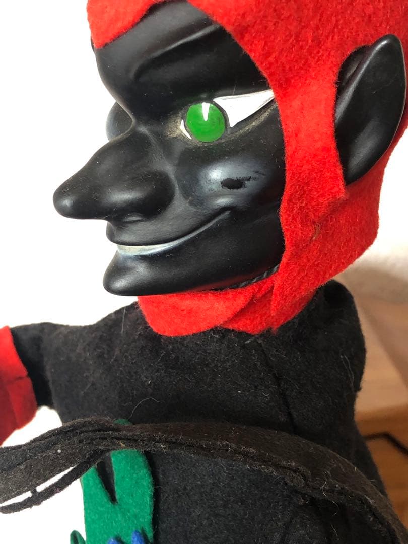 ビンテージ デビル 悪魔 シュタイフ パペット 手踊り人形 アンティーク