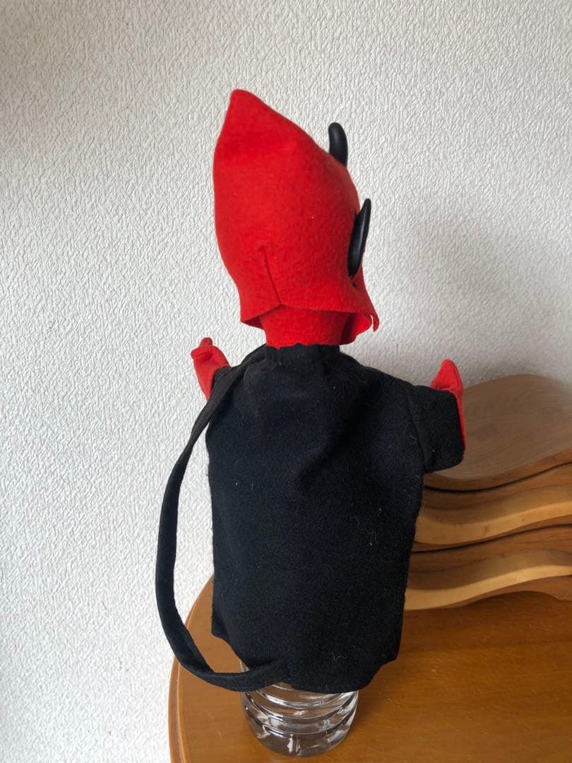 ビンテージ デビル 悪魔 シュタイフ パペット 手踊り人形 アンティーク