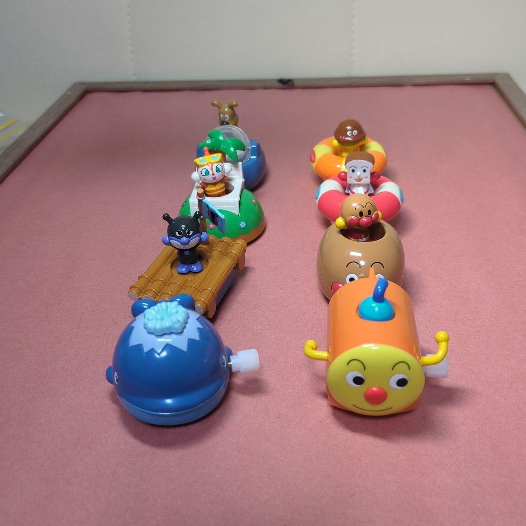 ♯Fek08AZ それいけアンパンマントレイン9 全8種 当時物 パーマン1号3