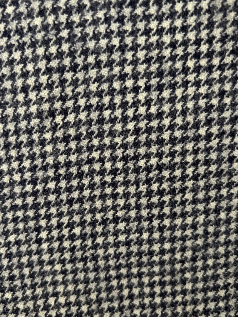 インバネスコート トンビコート 千鳥格子　二重廻し　ウール