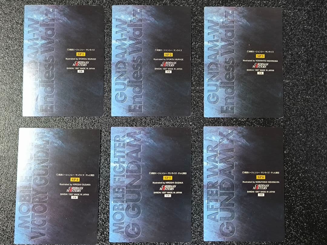 GUNDAMCHRONICLE　series3 SPカード　6枚セット