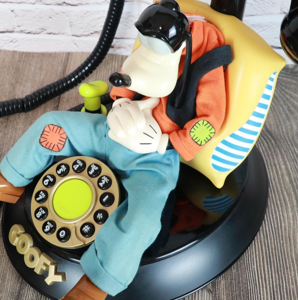 【ヴィンテージ】ディズニー　グーフィーの電話　美品