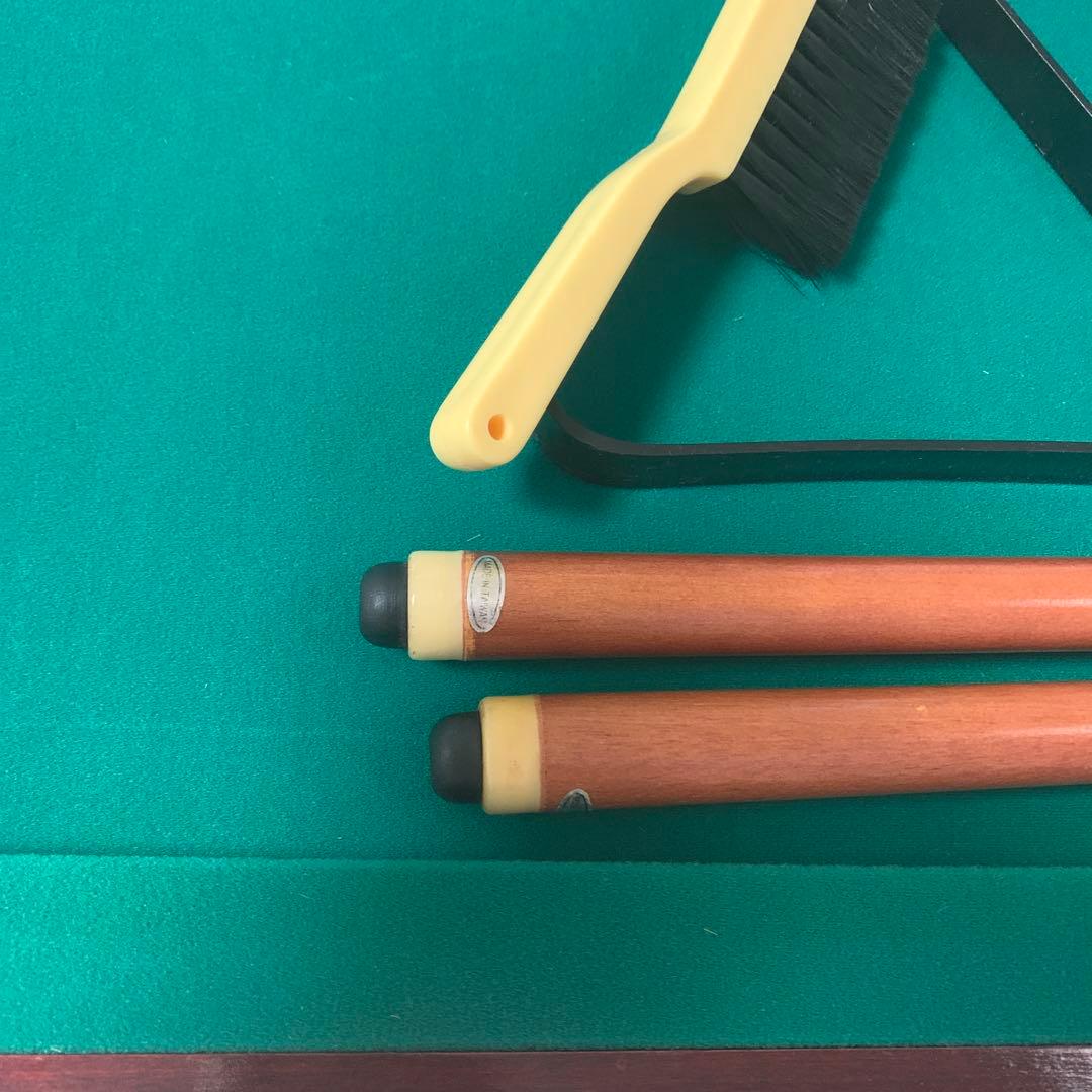 ビリヤード（中サイズ）台　その他セット（本文にて）　美品