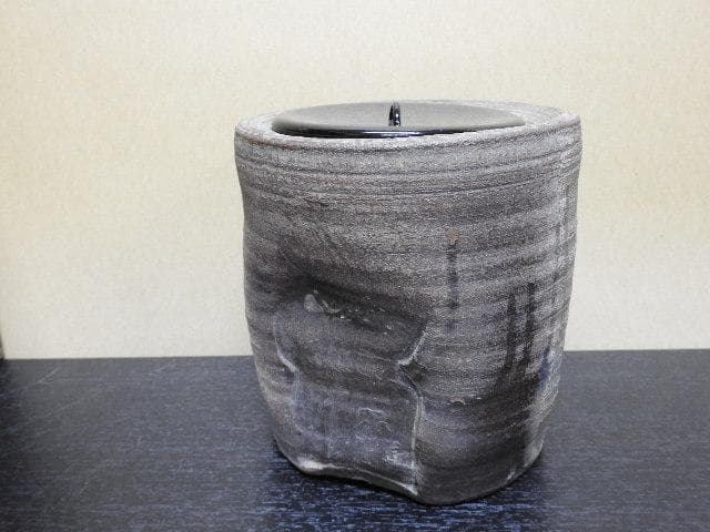 備前水指　保存箱　MA372