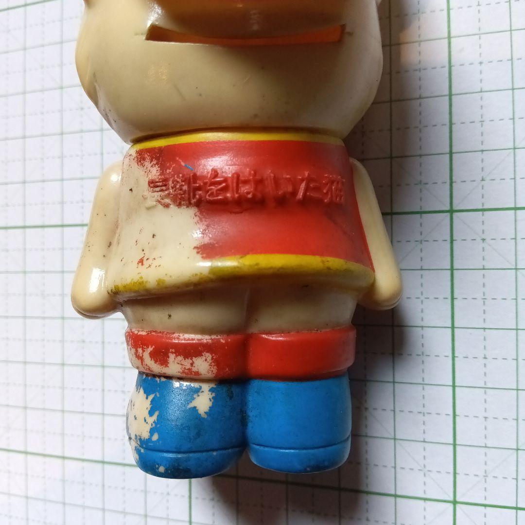 長靴をはいた猫 ソフトビニール人形 貯金箱 昭和レトロ ソフビ - メルカリ