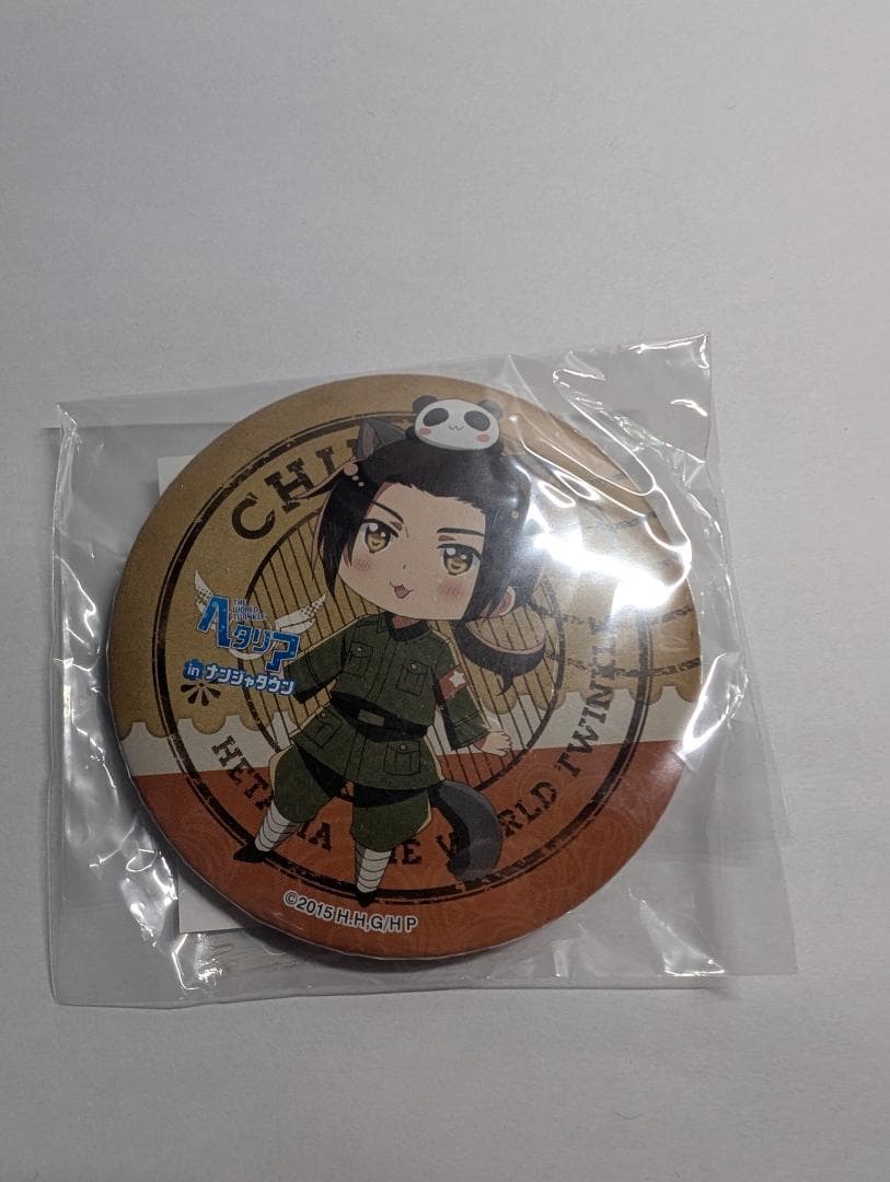 【未開封】ヘタリア ナンジャタウンコラボ 猫耳缶バッジ 9点セット