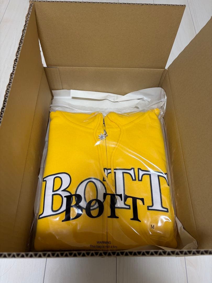 トップス bott OG Logo Zip Hoodie - Yellow