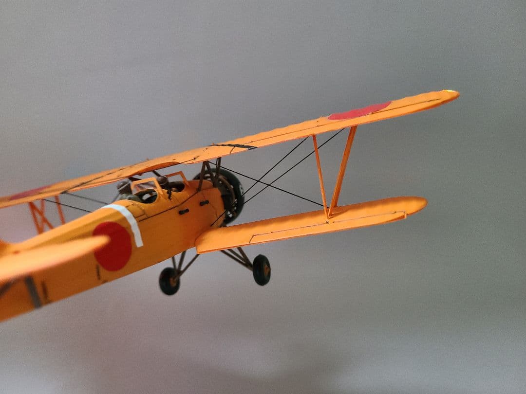 九五式一型乙中間練習機(赤とんぼ) リアルモーターライズ ニチモ1/48