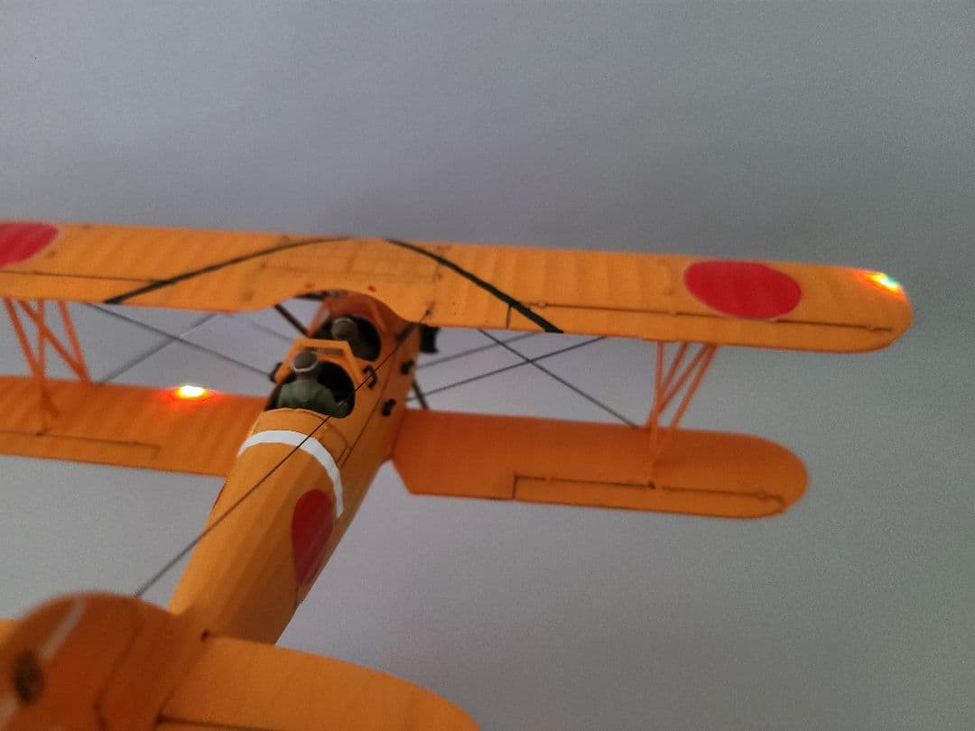 九五式一型乙中間練習機(赤とんぼ) リアルモーターライズ ニチモ1/48