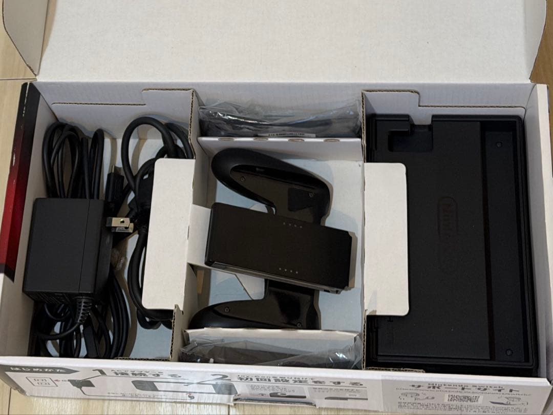 Nintendo Switch 本体グレー付属品完備 SDカード128GB付