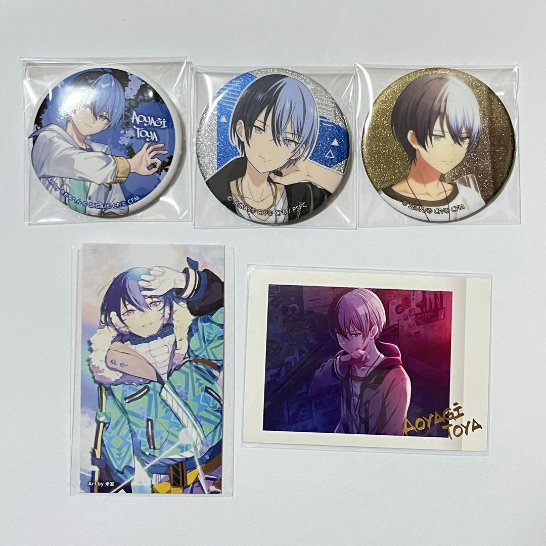 プロセカ 青柳冬弥 ビビバス 缶バッジ カード まとめ売り - メルカリ