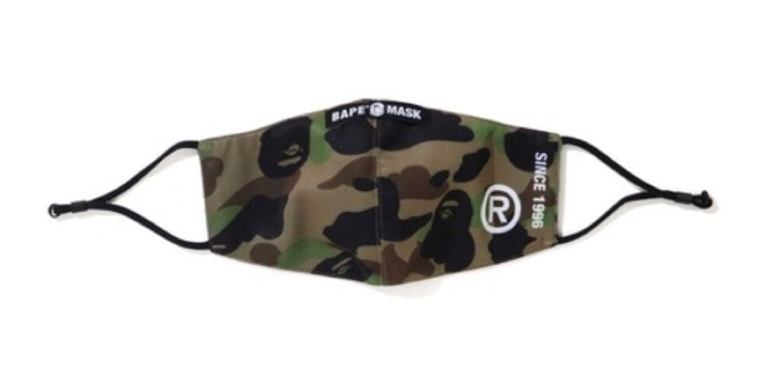BAPE 1ST / ABC / MULTI CAMO MASK (4個セット)