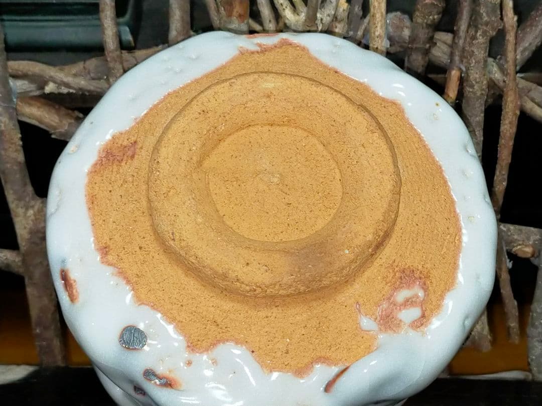 ♥美濃焼♥　志野　茶碗　⑥　無銘　茶道具　骨董　古玩