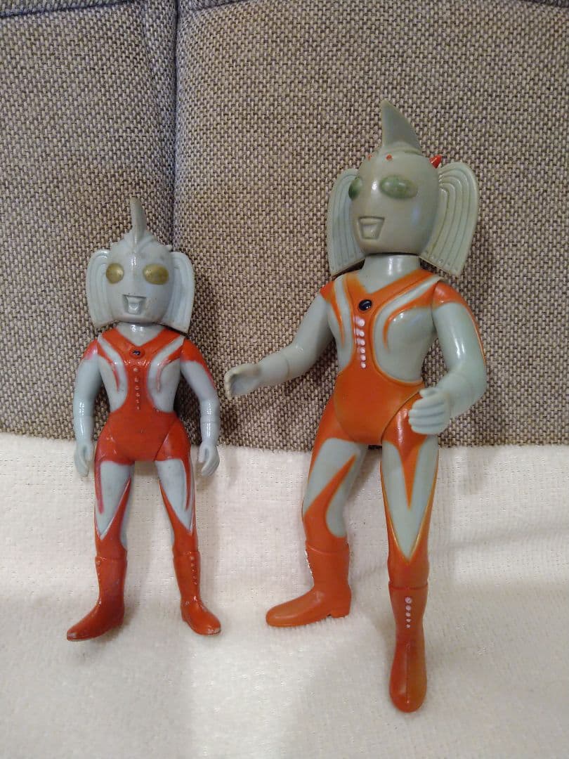 貴重！当時モノ ウルトラマン ウルトラの母 ポーズ版ソフビ ブルマァク