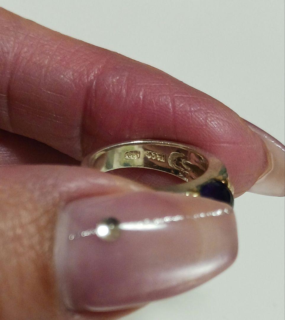 【お年玉お値下げ中】オールドティファニー　アメジストリング　 7号