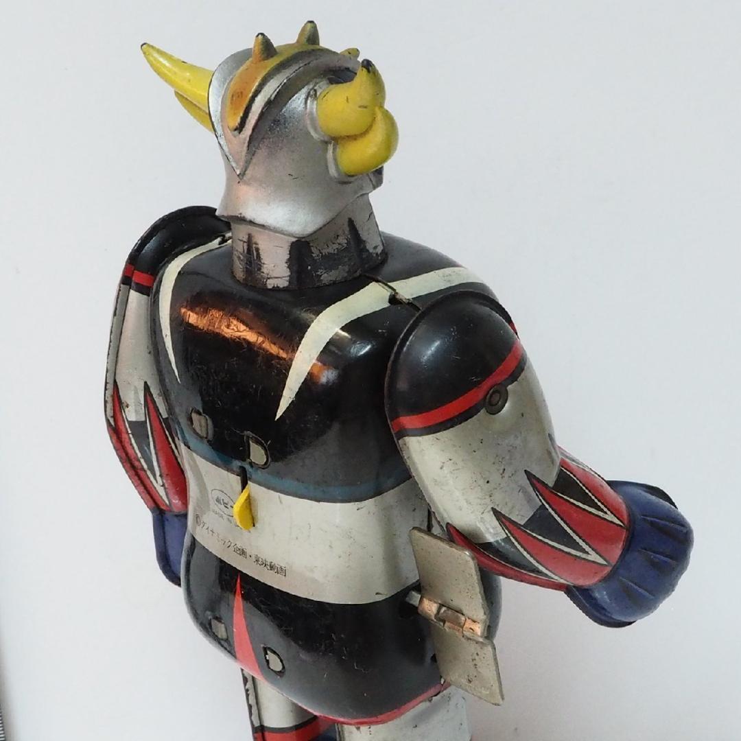 ポピー【UFOロボ グレンンダイザー動作確認済】ブリキ ゼンマイ歩行 TIN