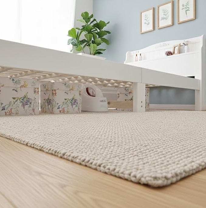 TERU202005　白家具　エレガント　引出し付シングルベッド