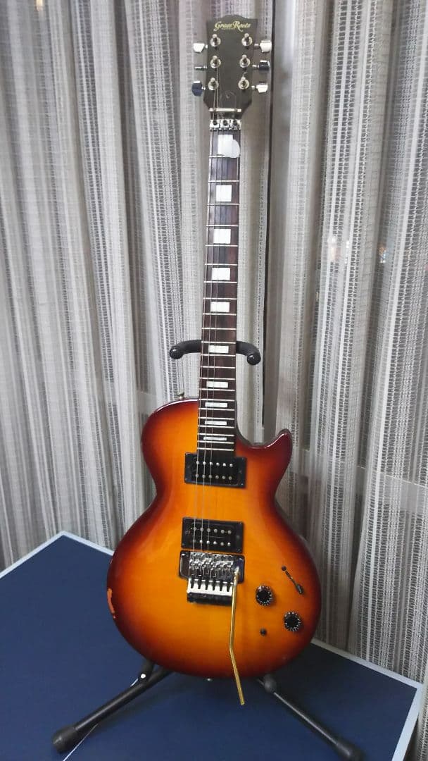 Grass rootsグラスルーツフロイドローズ付レスポール - メルカリ