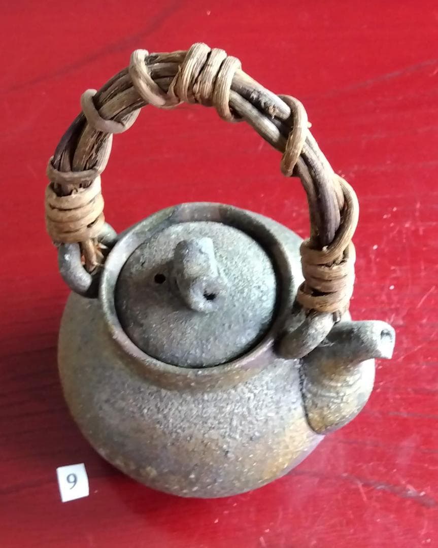 越前焼名工 村島 順 【鮎陶房】急須代表的作家逸品自然灰釉