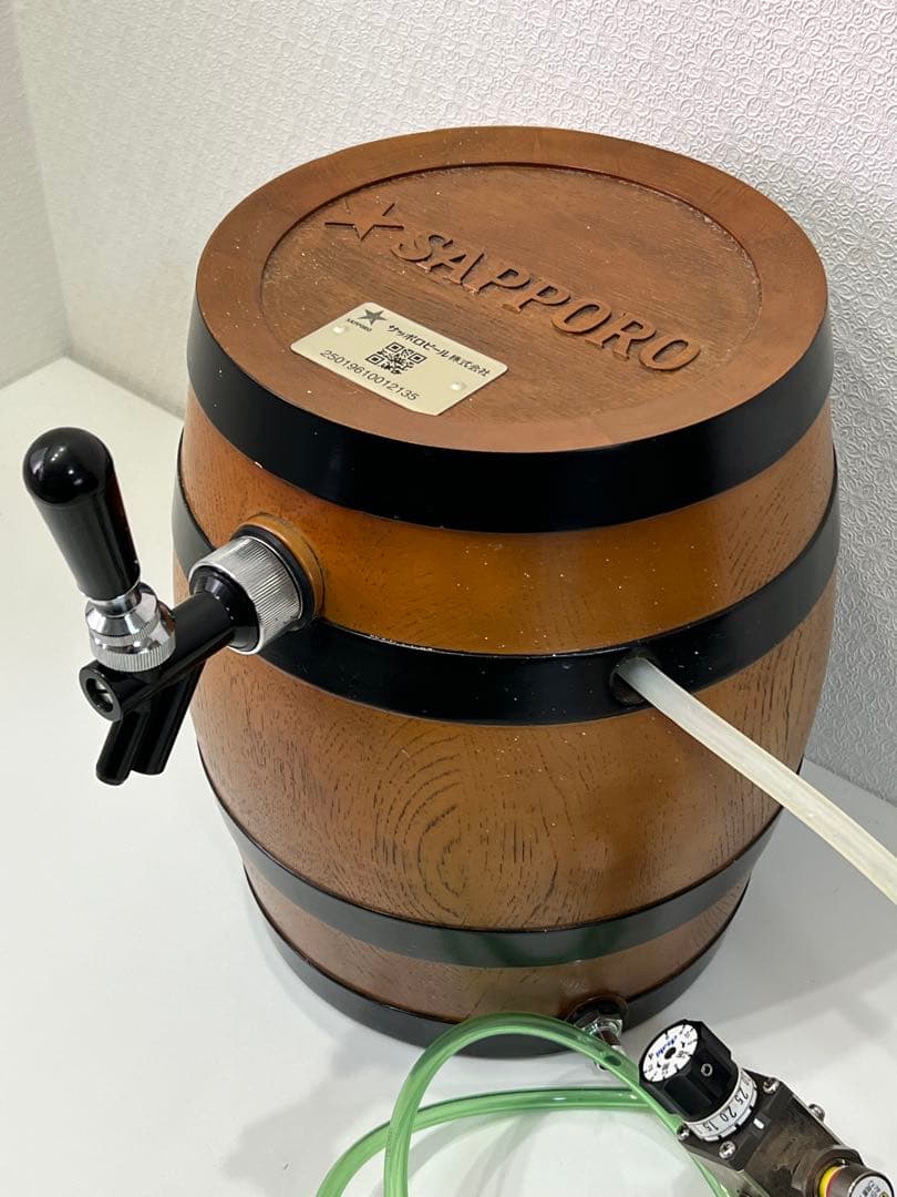 サッポロ SAPPORO ビヤ樽くん 氷冷式 木樽型ビールサーバー
