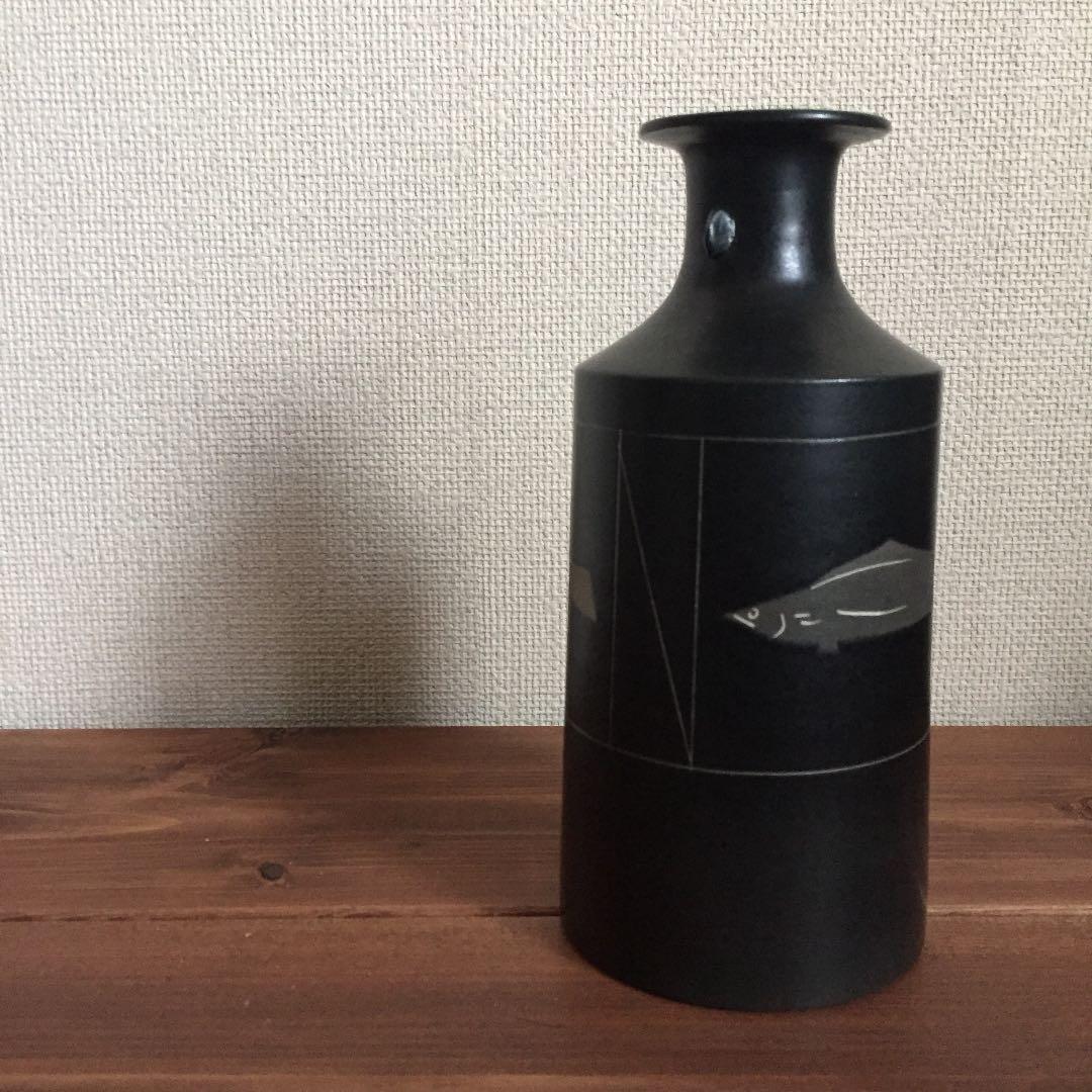 00312】 亀井勝 花入 花器 瀬戸焼 洞山窯 - メルカリ