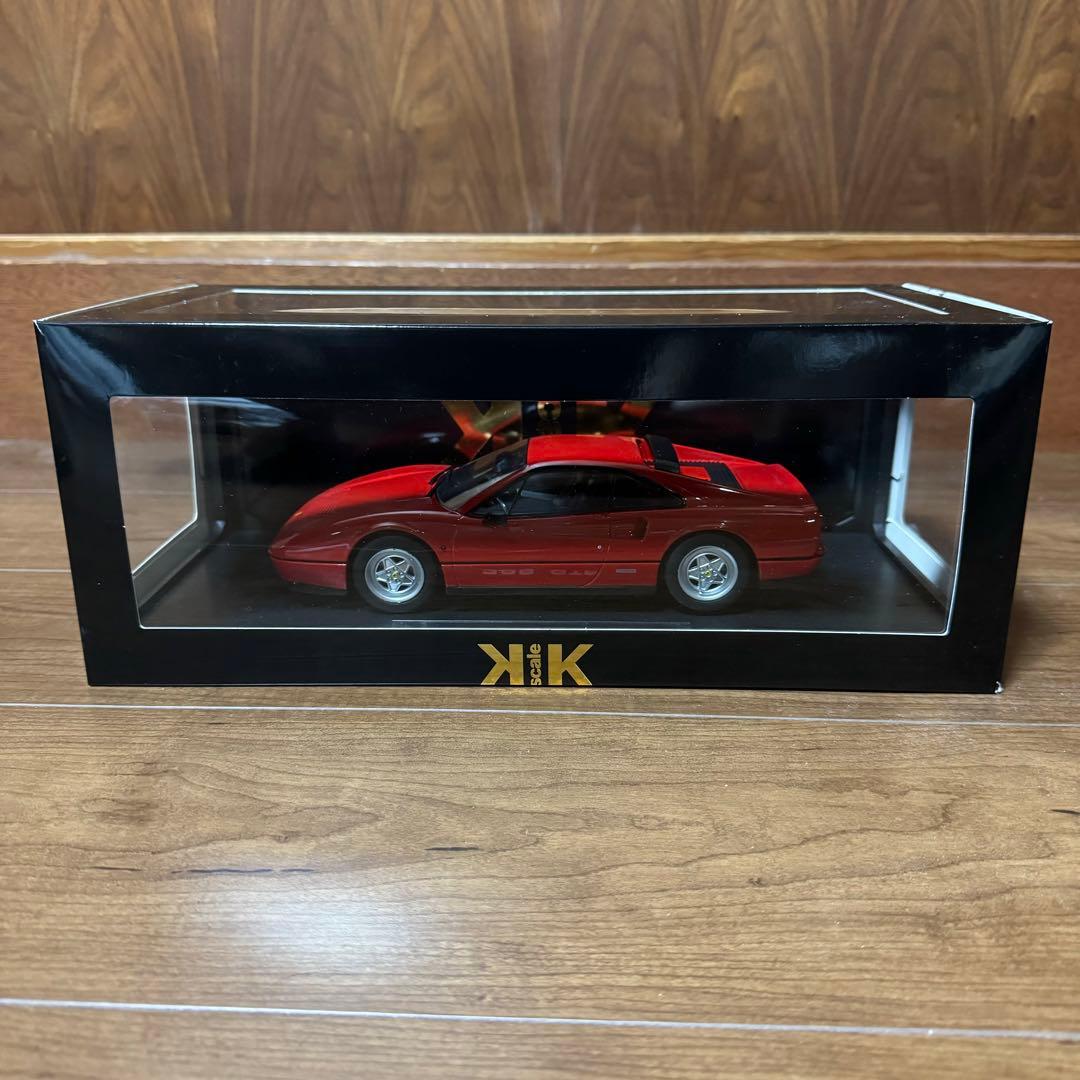 絶版未展示品 KKスケール 1/18 フェラーリ 328 GTB 1985